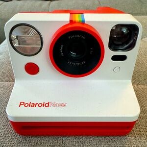 Polaroid Now Red Analog Camera SAME DAY SHIPPING